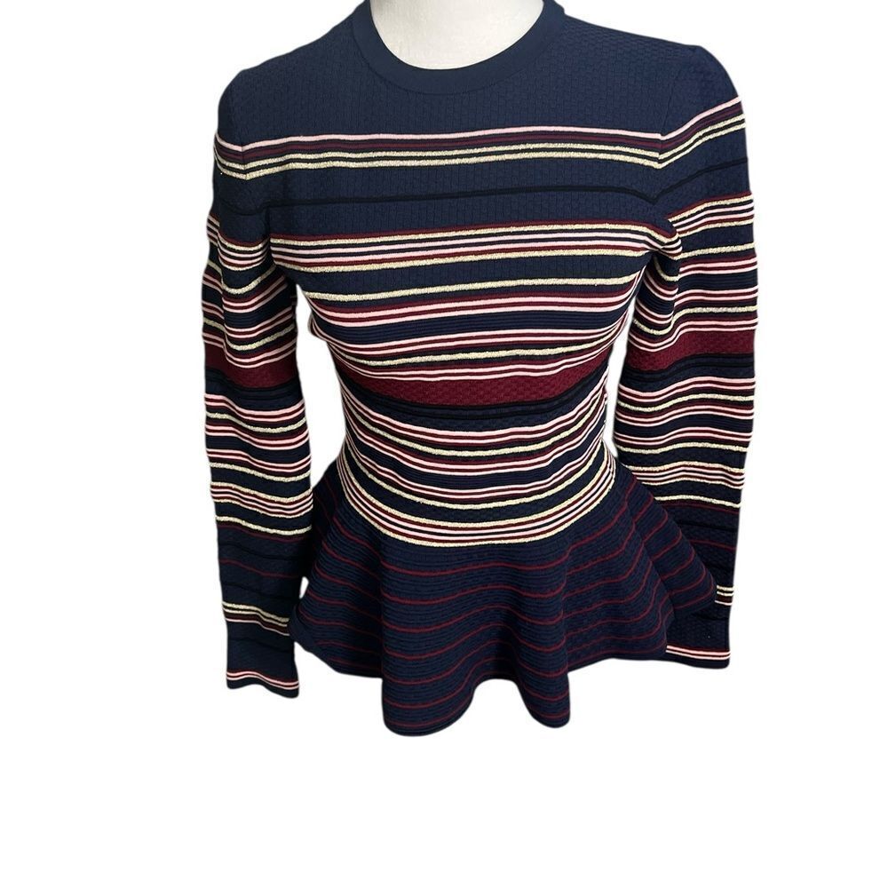 Ted Baker London Leytina Stripe Peplum Jumper 1
Stretchy Small - Picture 3 of 14